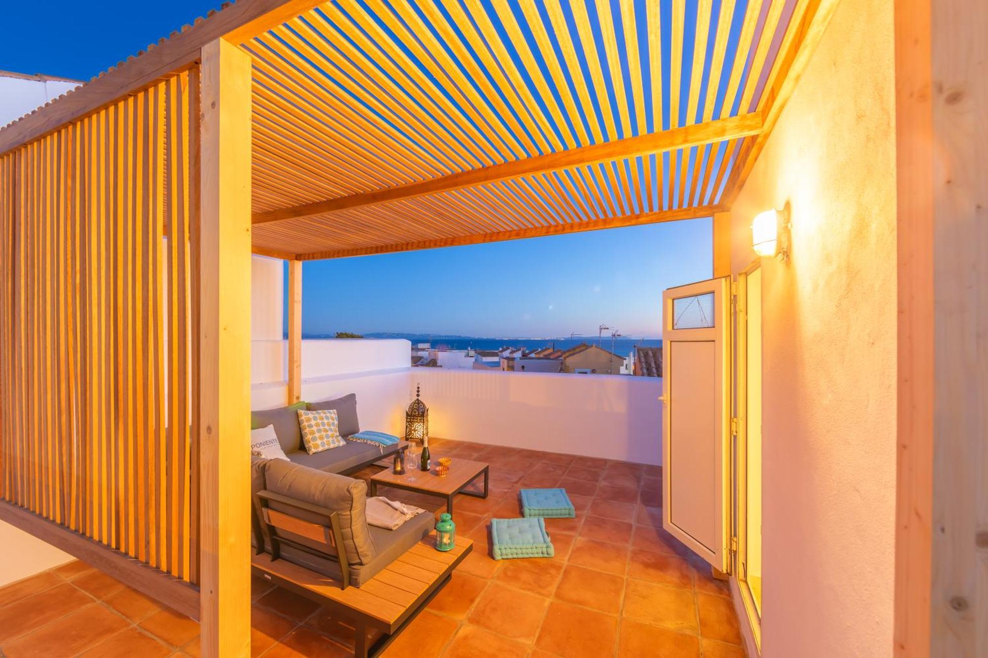 タリファCasa Oceano Josefinaアパートメント エクステリア 写真