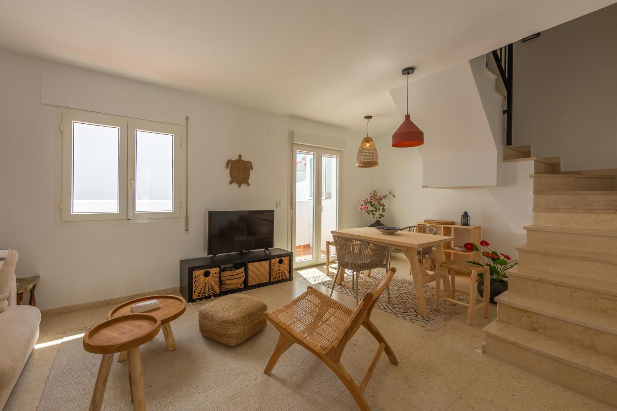 タリファCasa Oceano Josefinaアパートメント エクステリア 写真