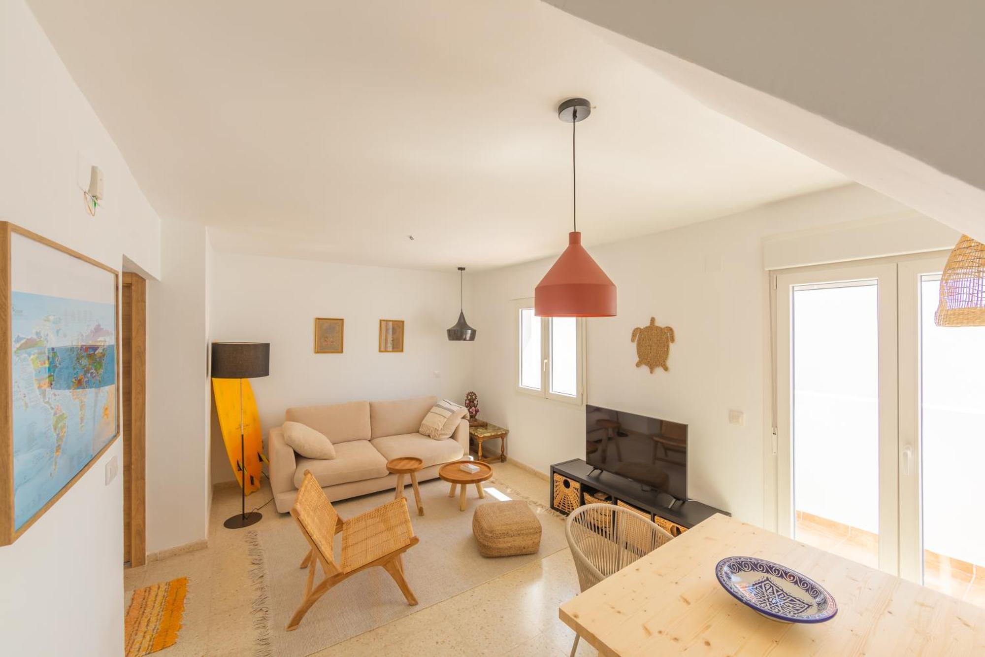タリファCasa Oceano Josefinaアパートメント エクステリア 写真